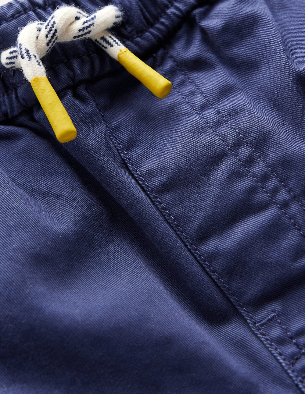 Slim Pull On Trousers - College Navy Twill