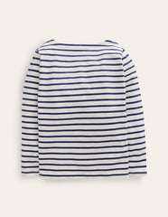Ella Breton - Ivory/College Navy