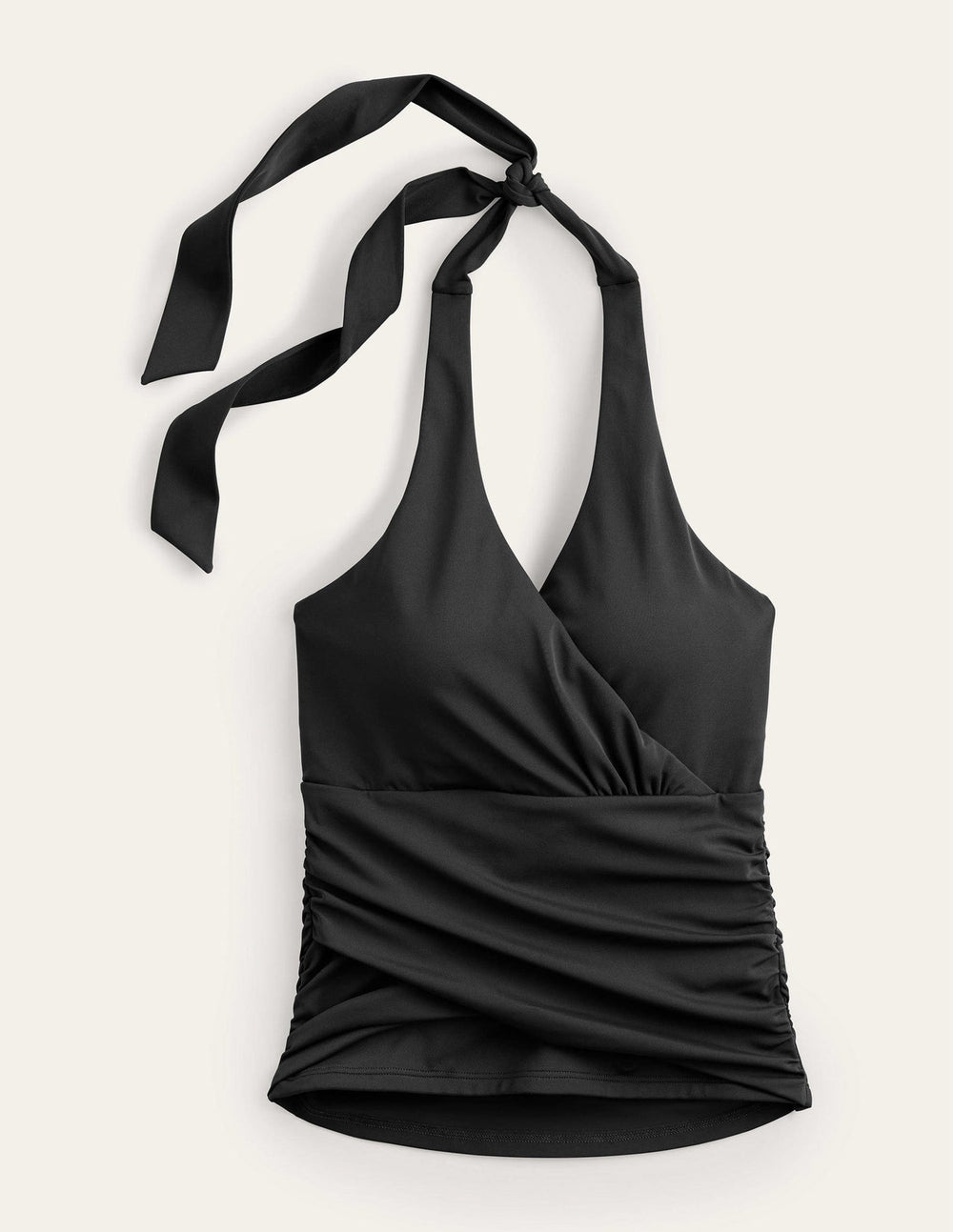 Levanzo Halter Tankini Top - Black