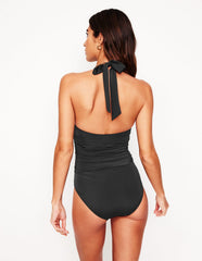 Levanzo Halter Swimsuit - Black