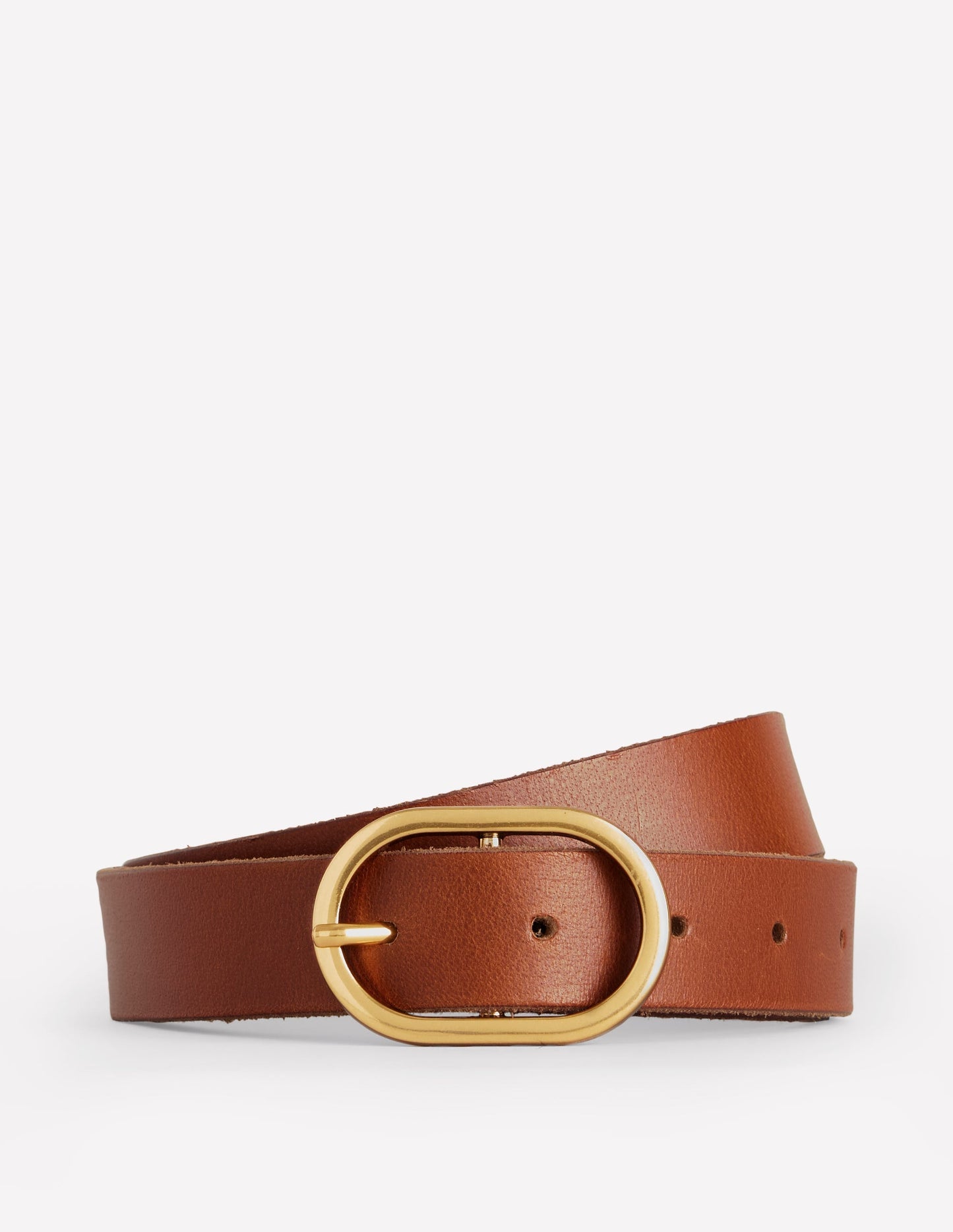 Classic Leather Belt - Tan