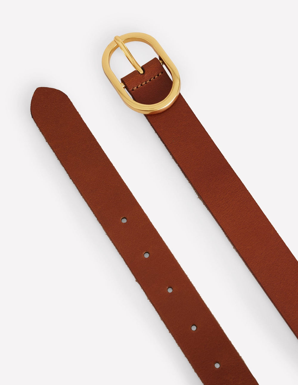 Classic Leather Belt - Tan