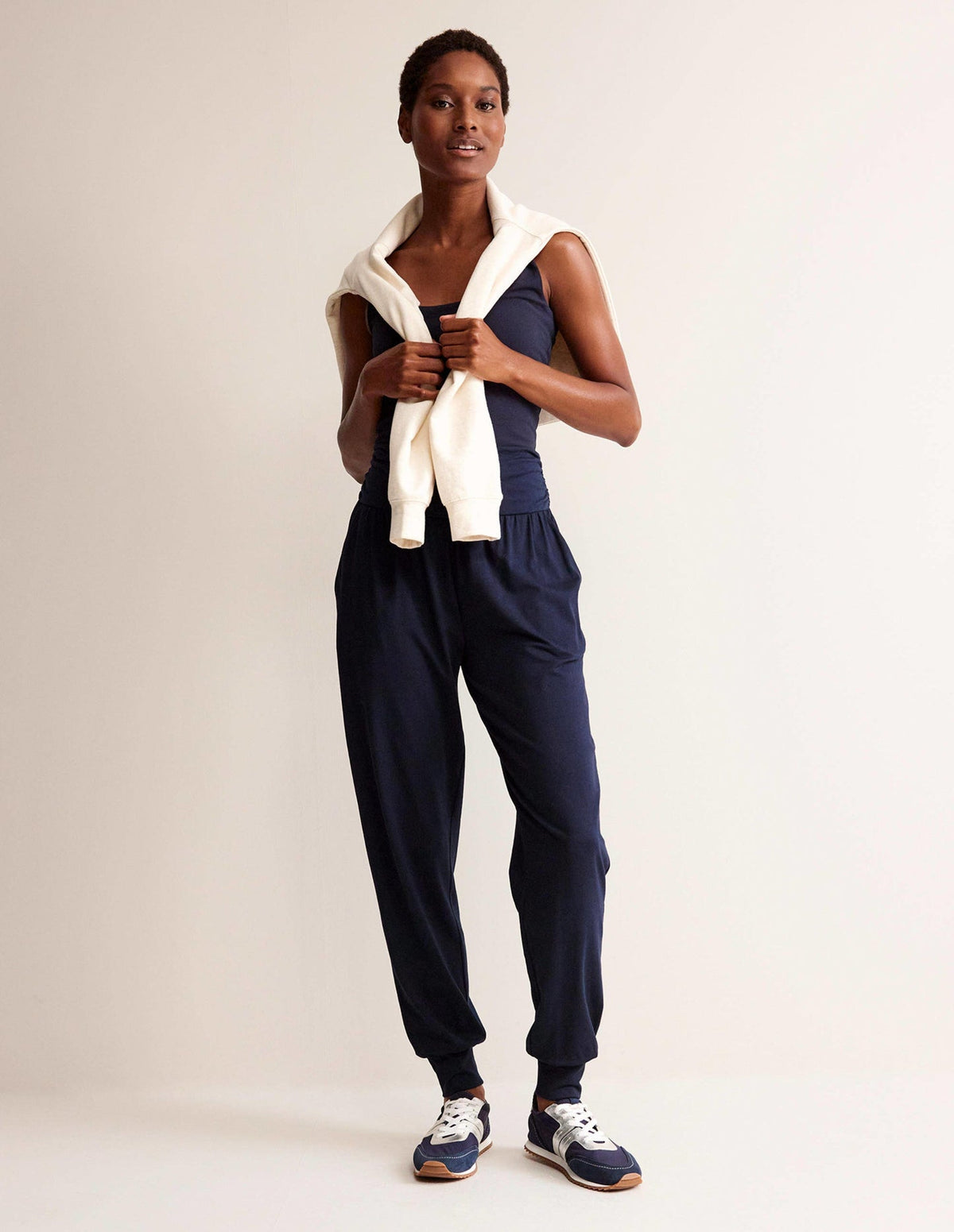 Hareem Jersey Sweatpants - Navy