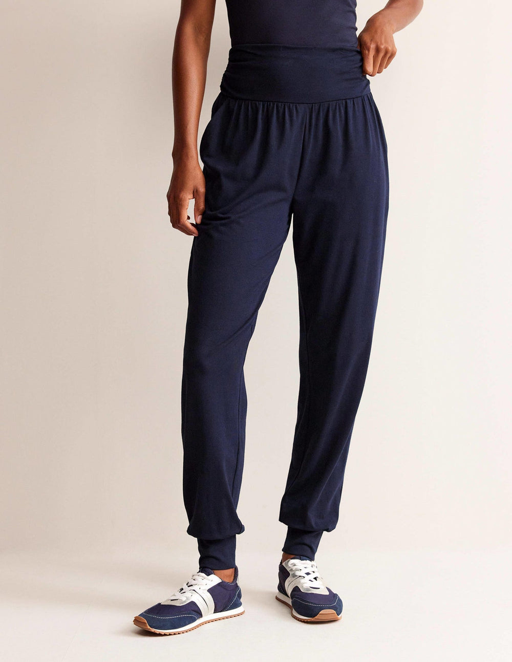 Hareem Jersey Sweatpants - Navy