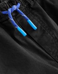 Slim Pull On Trousers - Black