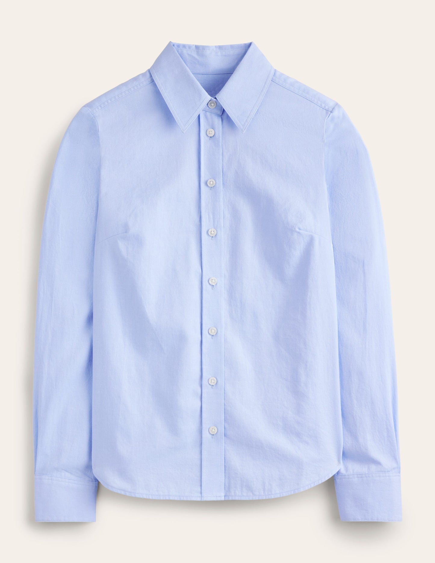 Sienna Cotton Shirt - Blue Oxford