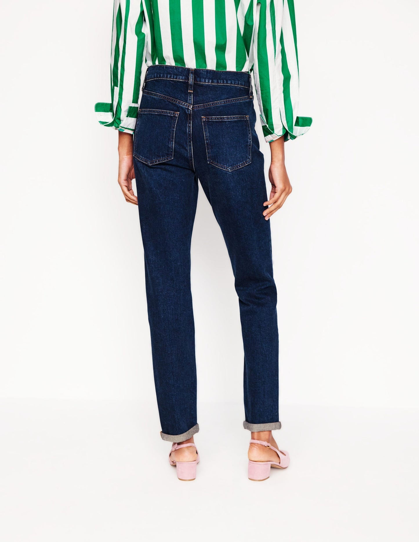 Girlfriend Jeans - Dark Vintage