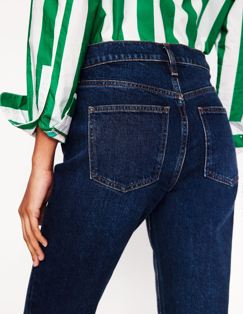 Girlfriend Jeans - Dark Vintage