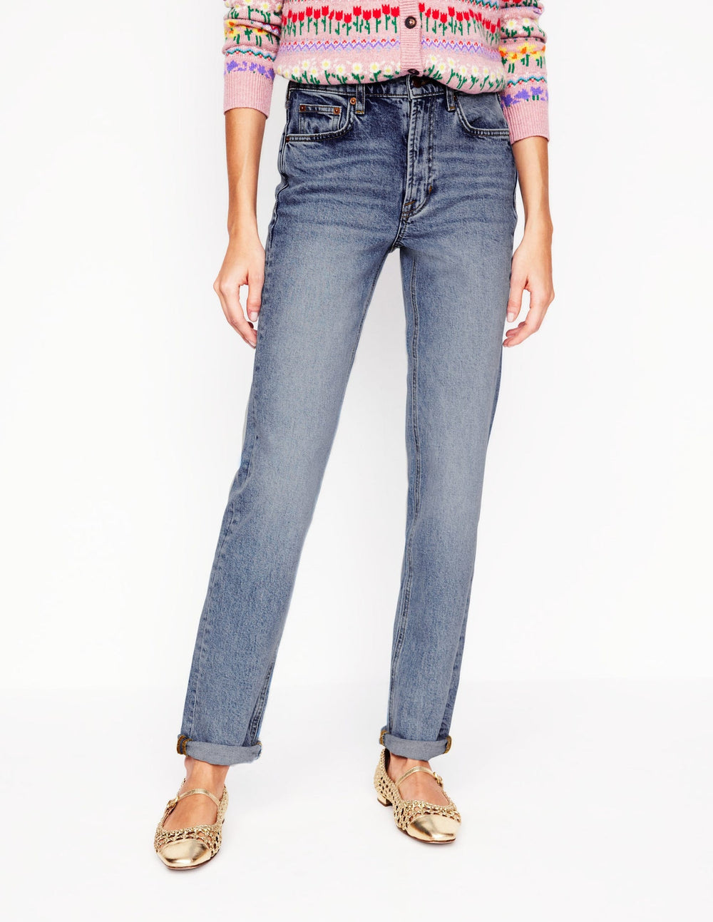 Girlfriend Jeans - Light Vintage