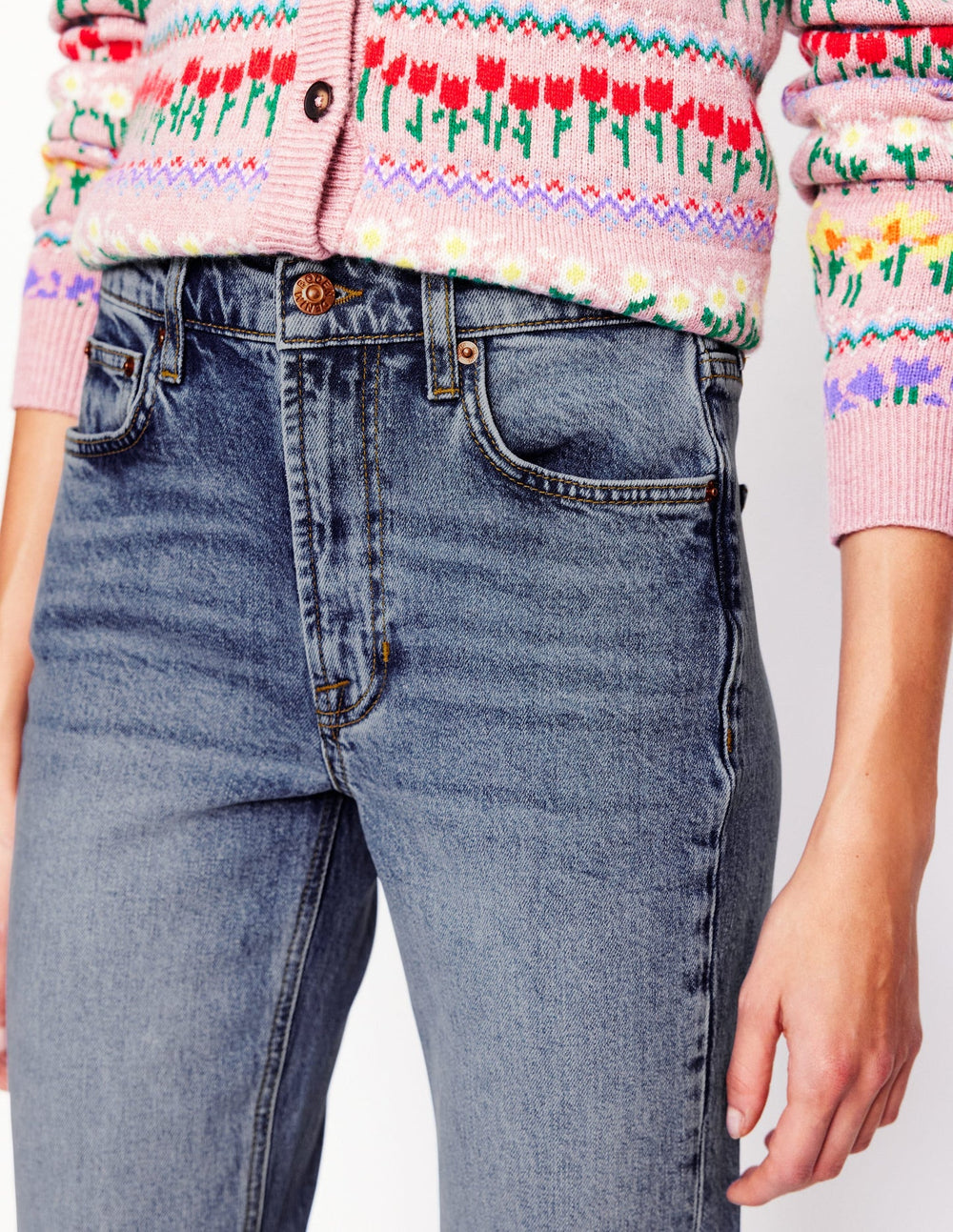 Girlfriend Jeans - Light Vintage