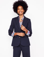 Marylebone Ponte Blazer - Navy