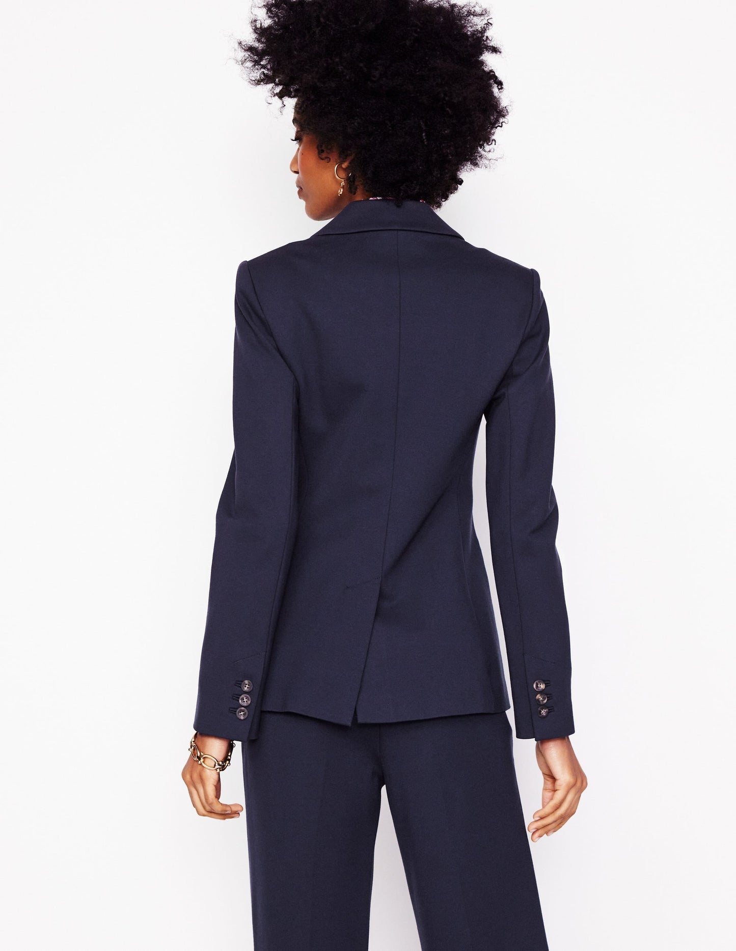 Marylebone Ponte Blazer - Navy