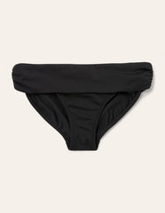 Classic Fold Bikini Bottoms - Black