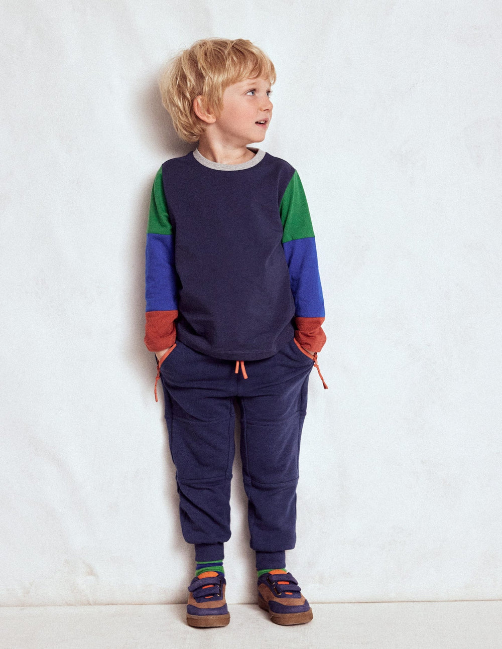 Warrior Knee Joggers - College Navy