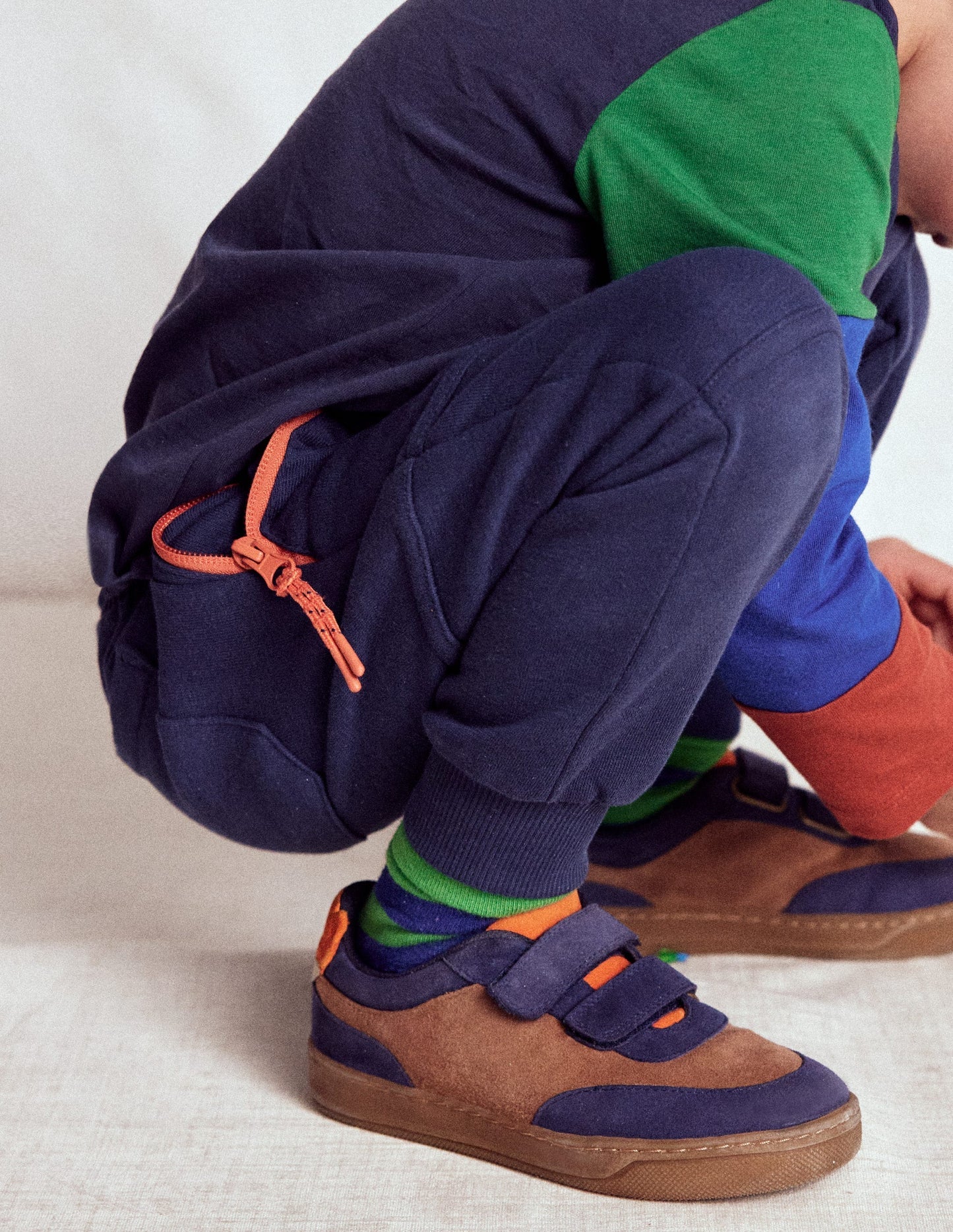 Warrior Knee Joggers - College Navy