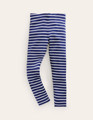 Everyday Fun Leggings - Starboard Blue / Ivory