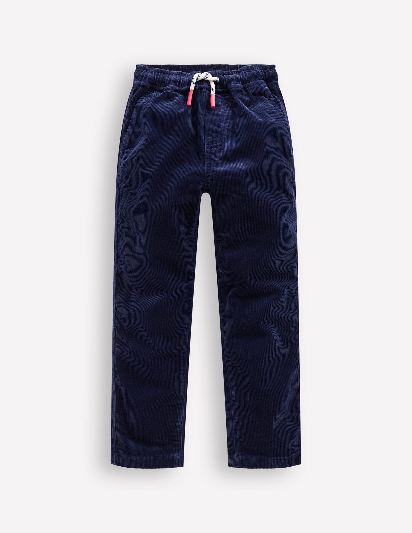 Slim Pull On Trousers - College Navy Cord