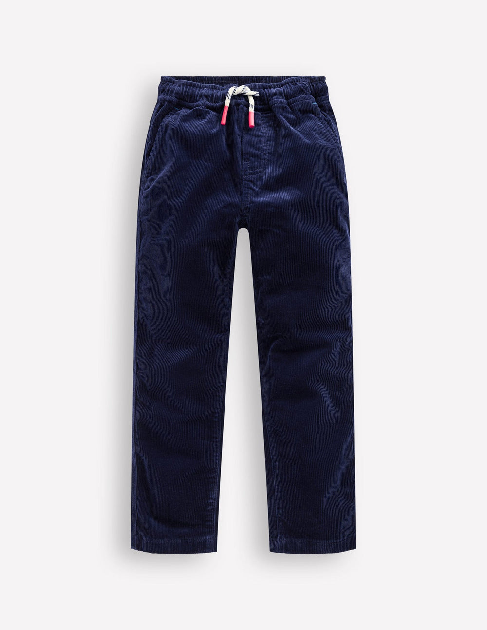 Slim Pull On Trousers - College Navy Cord