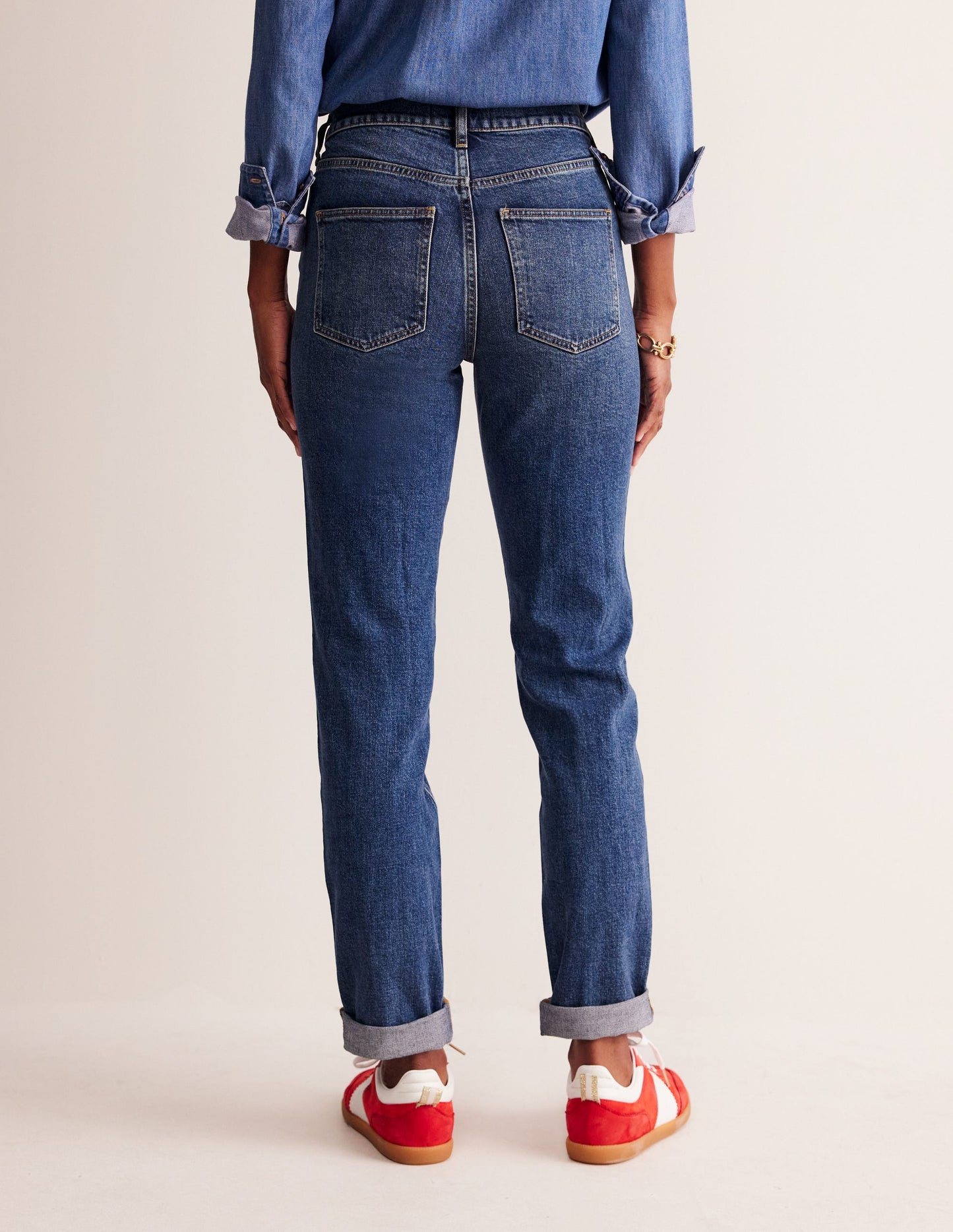 Girlfriend Jeans - Mid Vintage