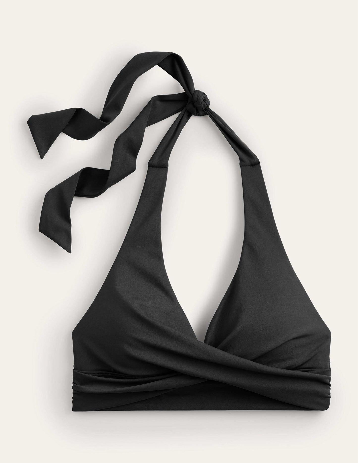 Levanzo Halter Bikini Top - Black
