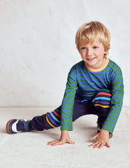 Warrior Knee Joggers - Starboard Blue