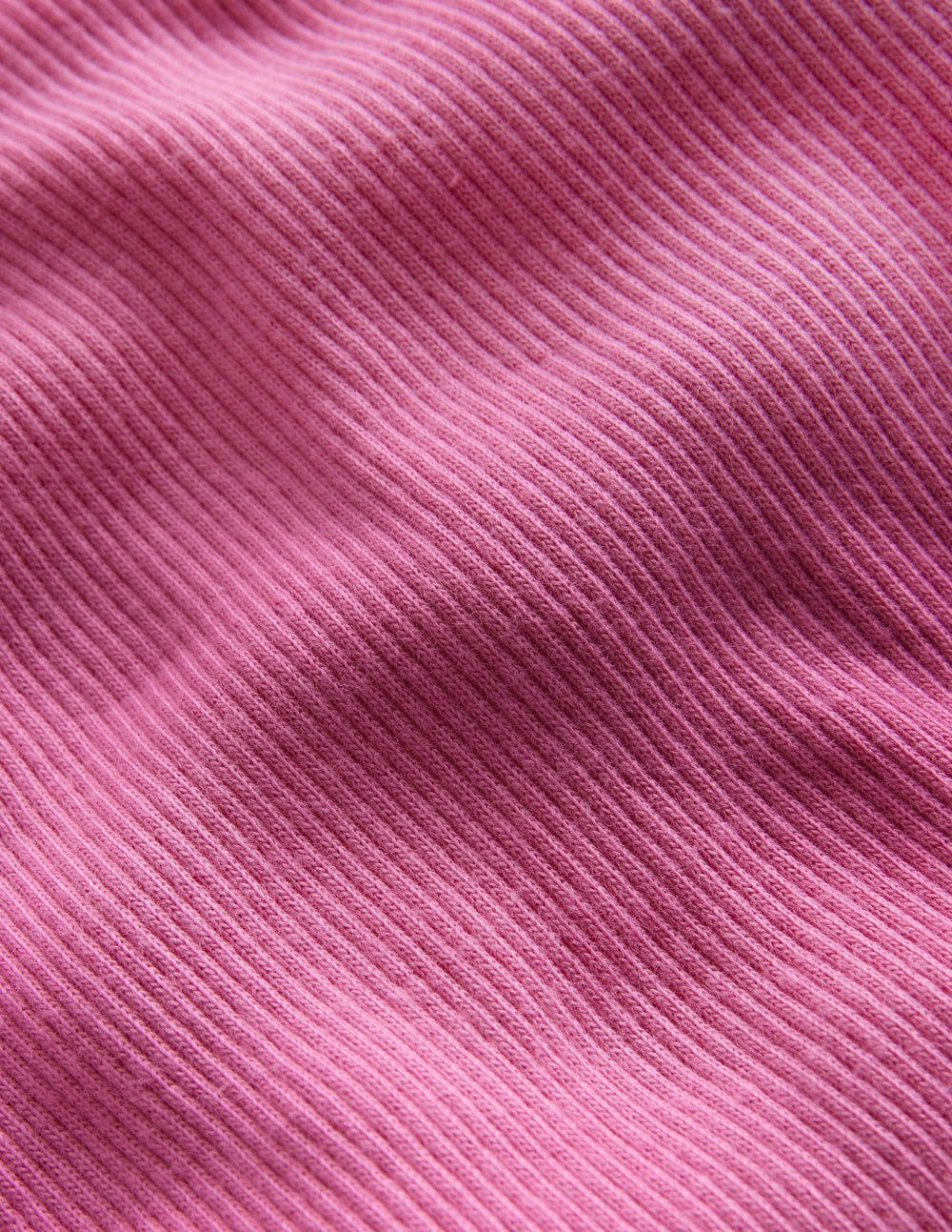 Ribbed Short Sleeve T-shirt - Strawberry Ice