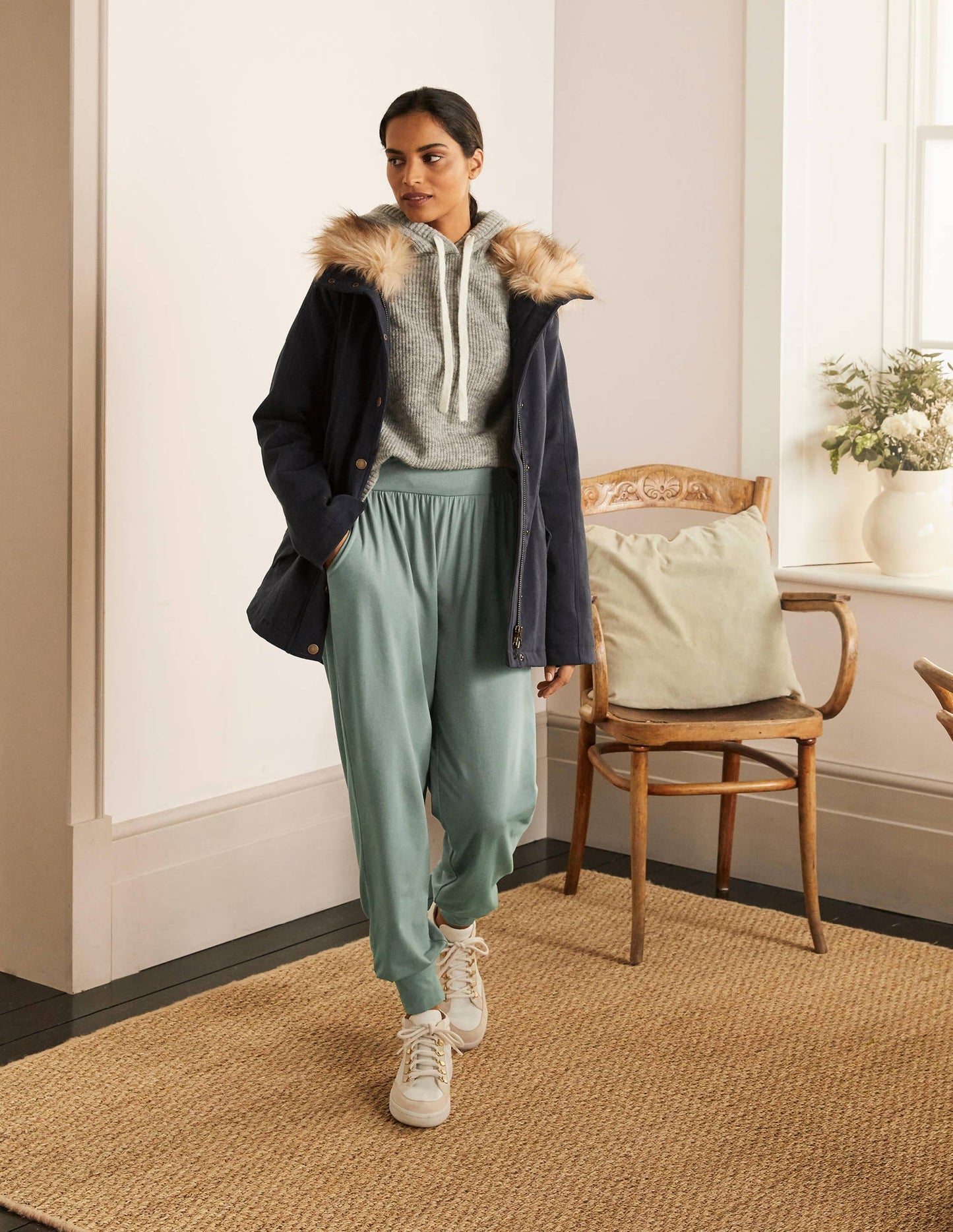 Hareem Jersey Sweatpants - Alder