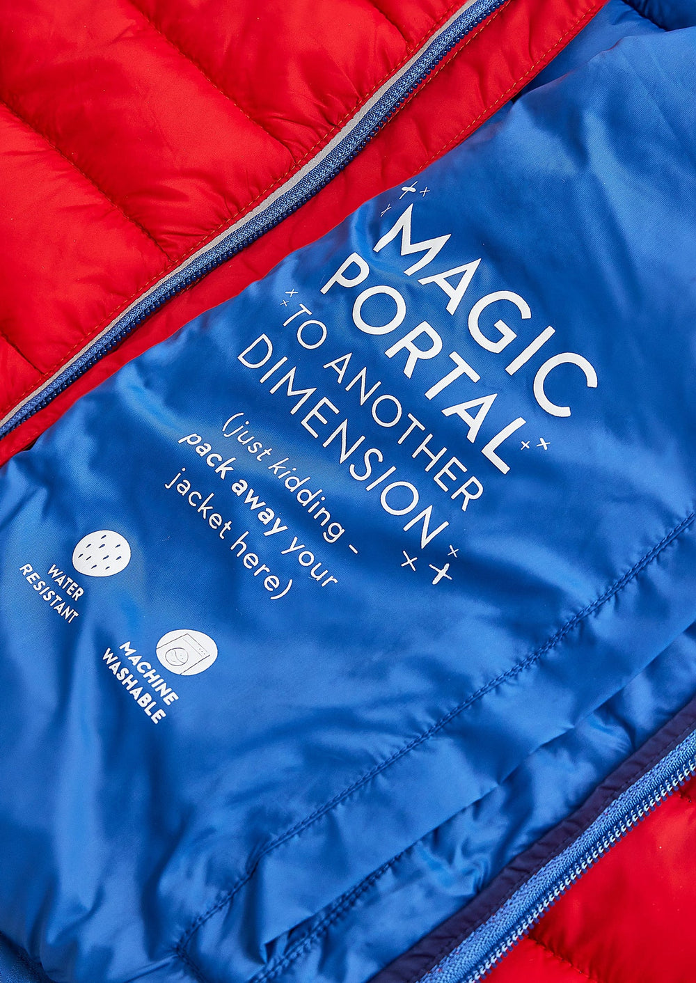 Pack - Away Padded Jacket - Red