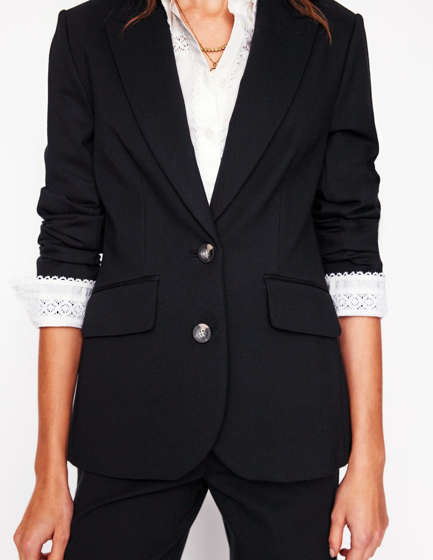 Marylebone Ponte Blazer - Black