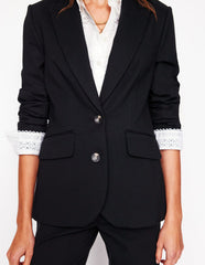 Marylebone Ponte Blazer - Black