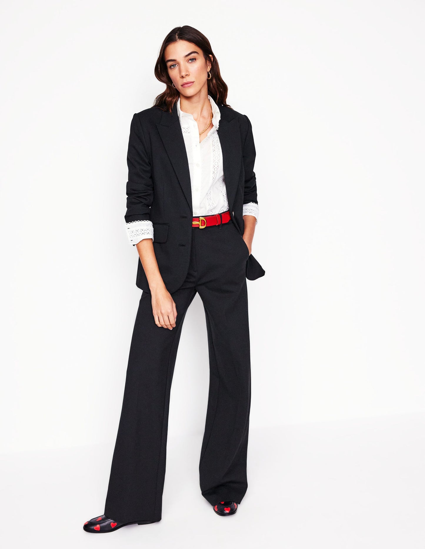 Marylebone Ponte Blazer - Black