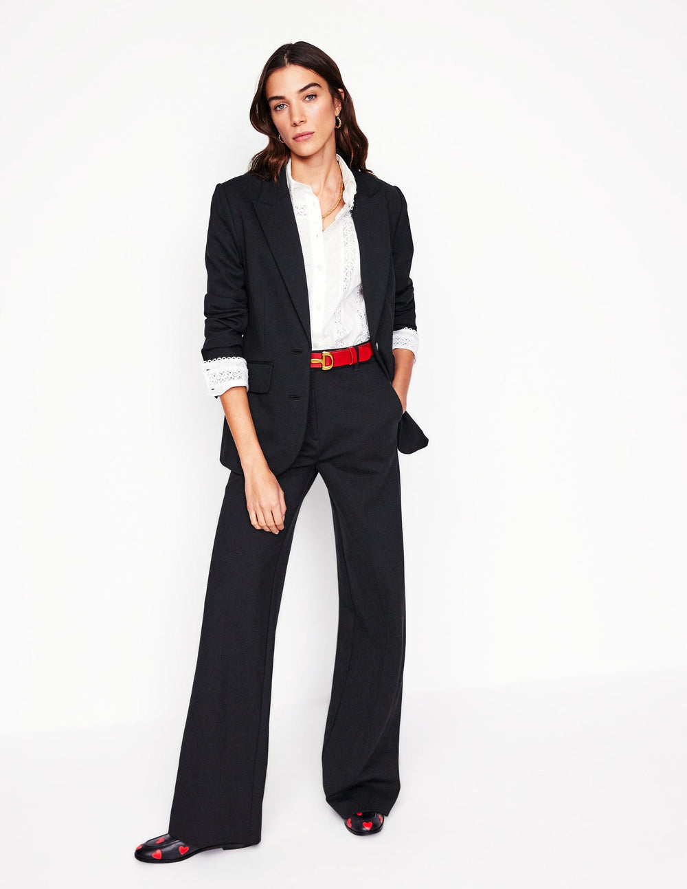 Marylebone Ponte Blazer - Black