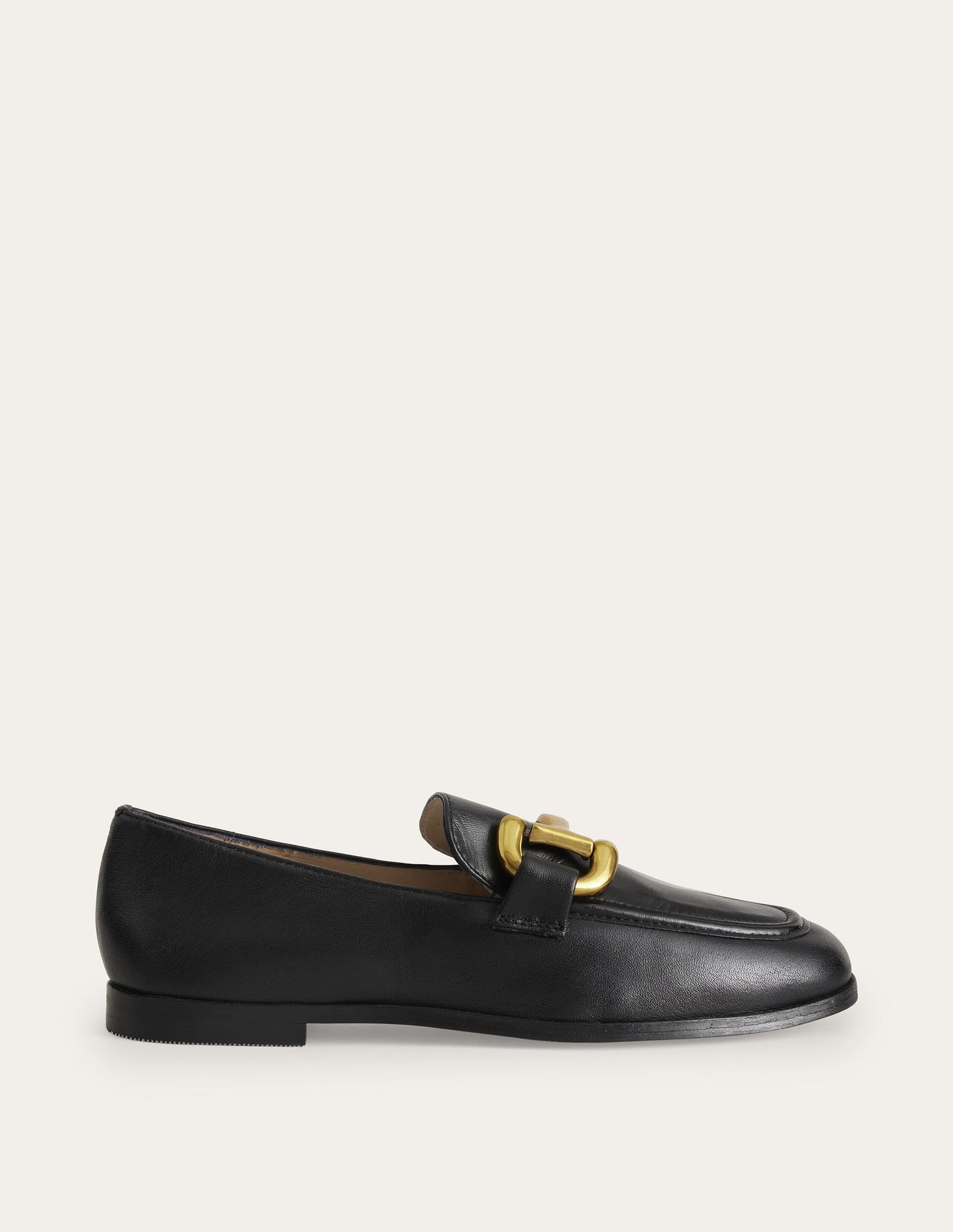 Iris Snaffle Loafers - Black