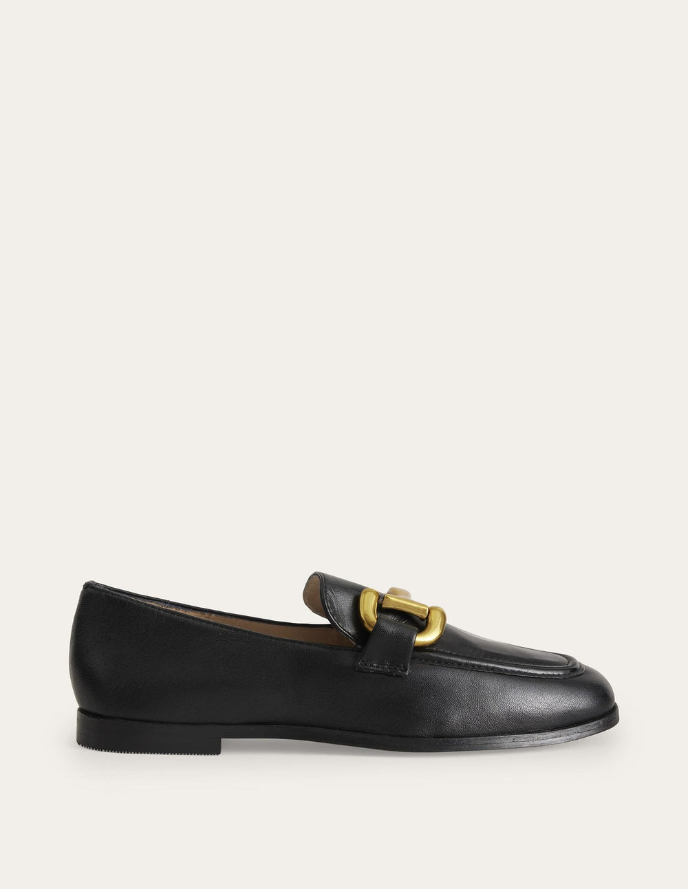 Iris Snaffle Loafers - Black