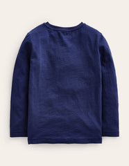 Everyday Long Sleeve T-shirt - College Navy