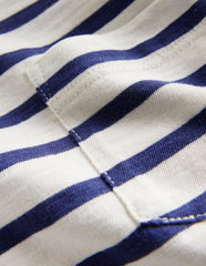 Everyday Short Sleeve T-shirt - Ivory/College Navy