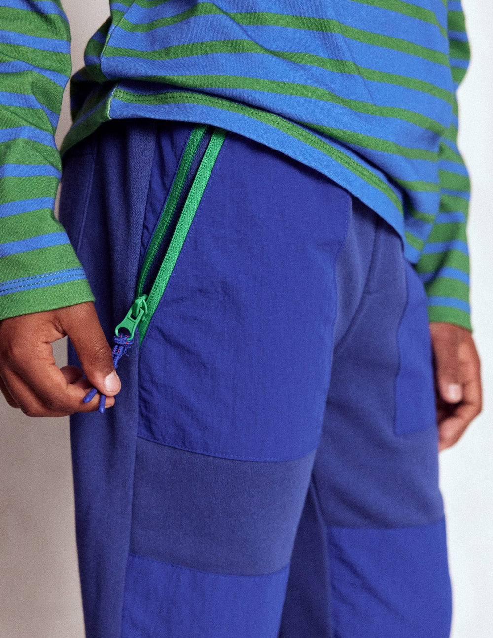 Warrior Knee Joggers - Medieval Blue
