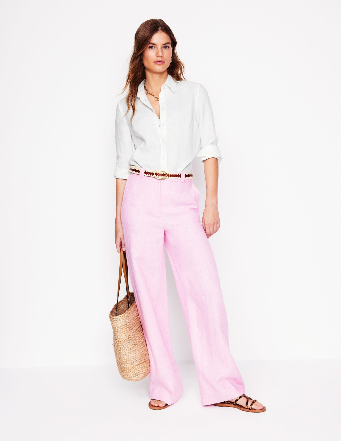 Sienna Linen Shirt - White