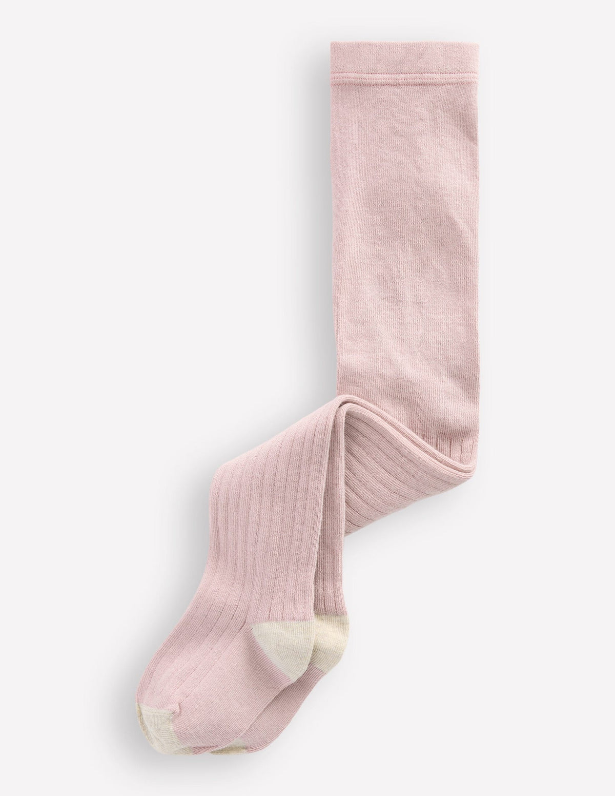Baby Ribbed Tights - Pink