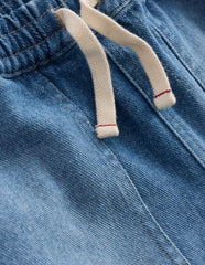 Warrior Knee Jeans - Mid Blue Wash