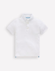 Piqué Polo Shirt - White