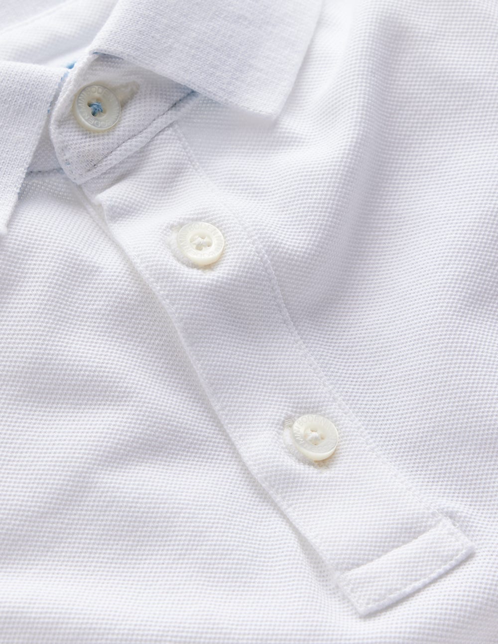 Piqué Polo Shirt - White