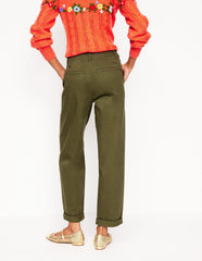 Barnsbury Chino Pants - Woodland Green