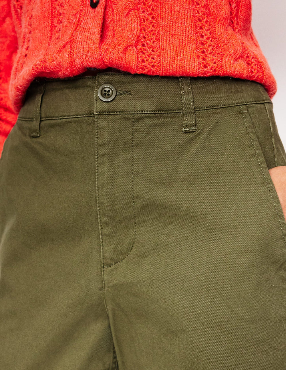 Barnsbury Chino Pants - Woodland Green