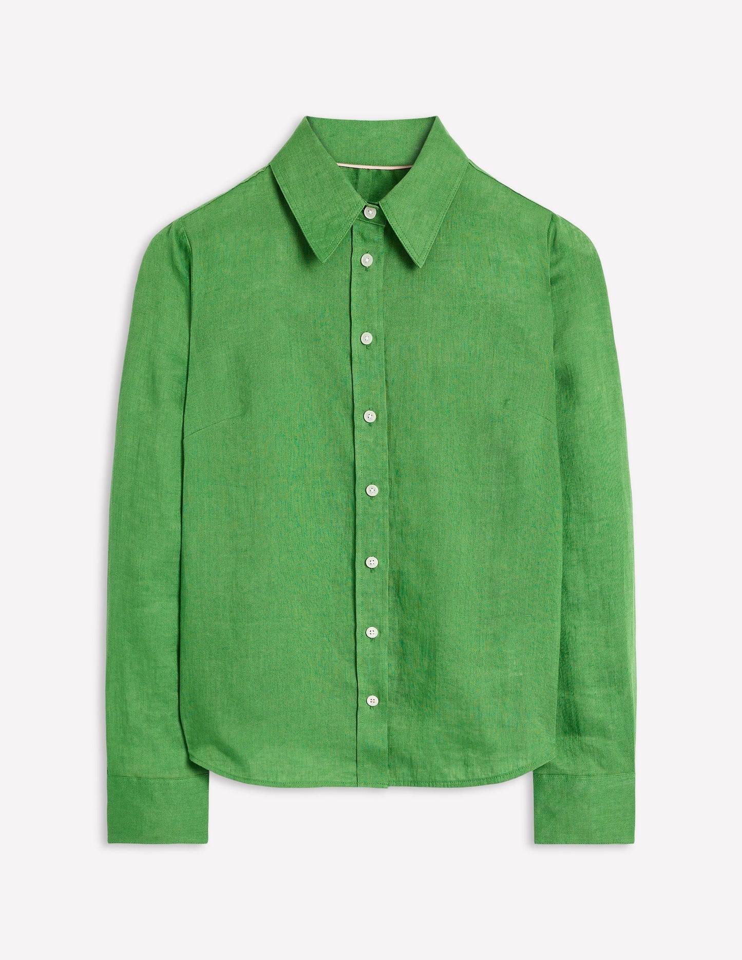 Sienna Linen Shirt - Paradise Green