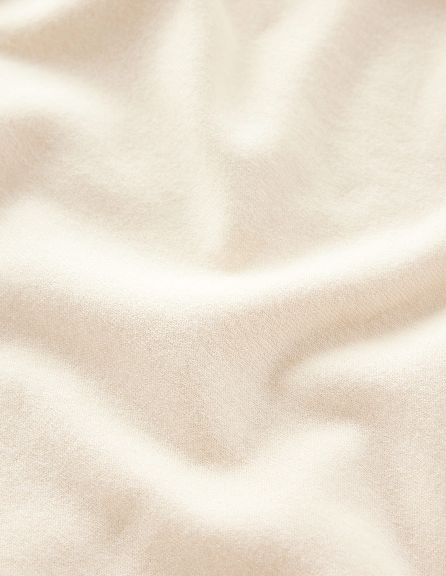 Emilia Cotton Crew Sweater - Warm Ivory