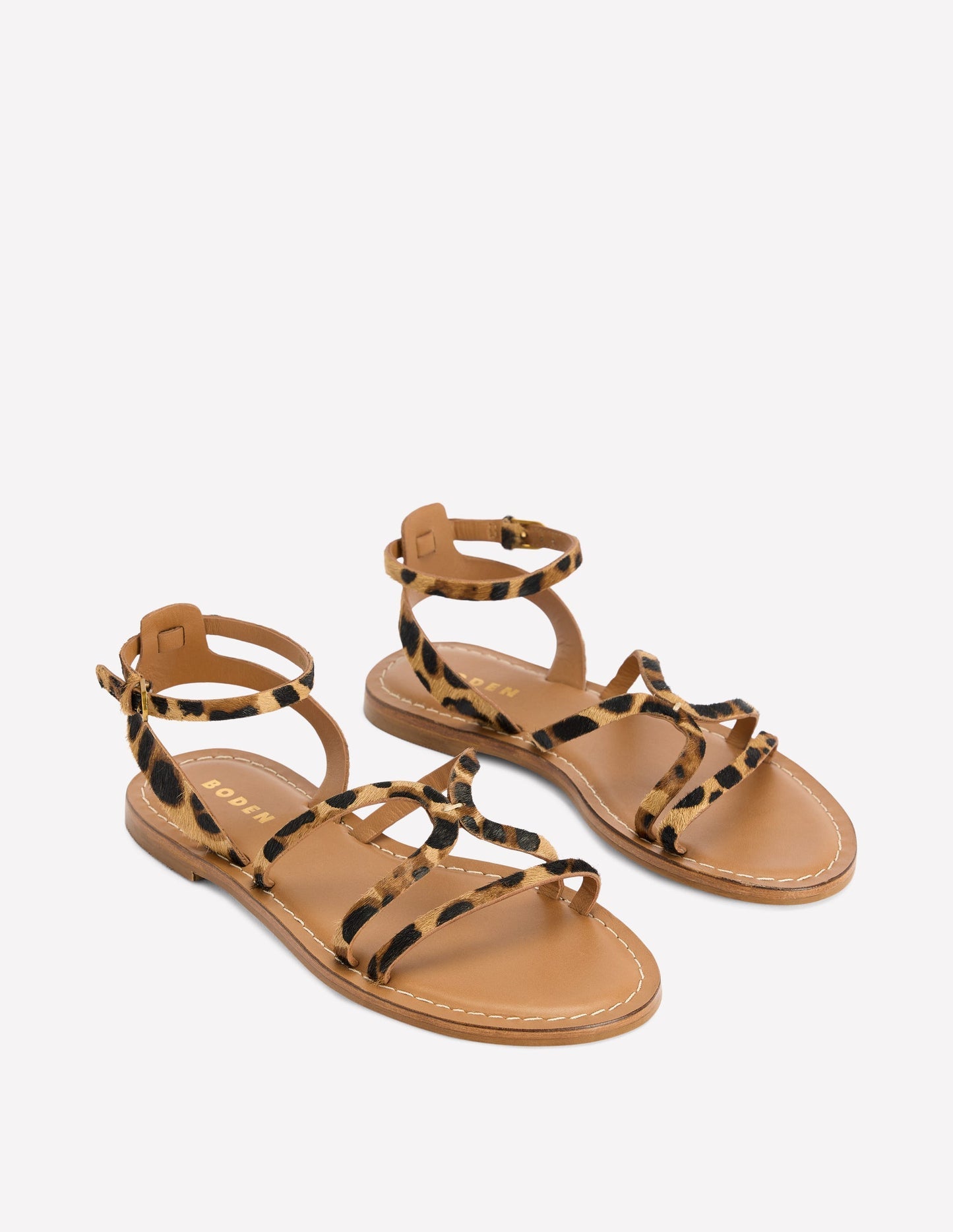 Casual Flat Sandal - Leopard