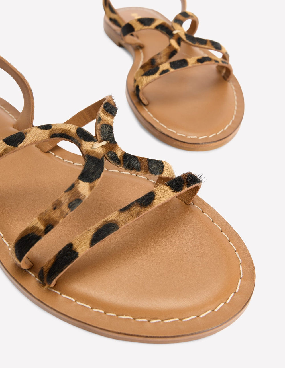 Casual Flat Sandal - Leopard