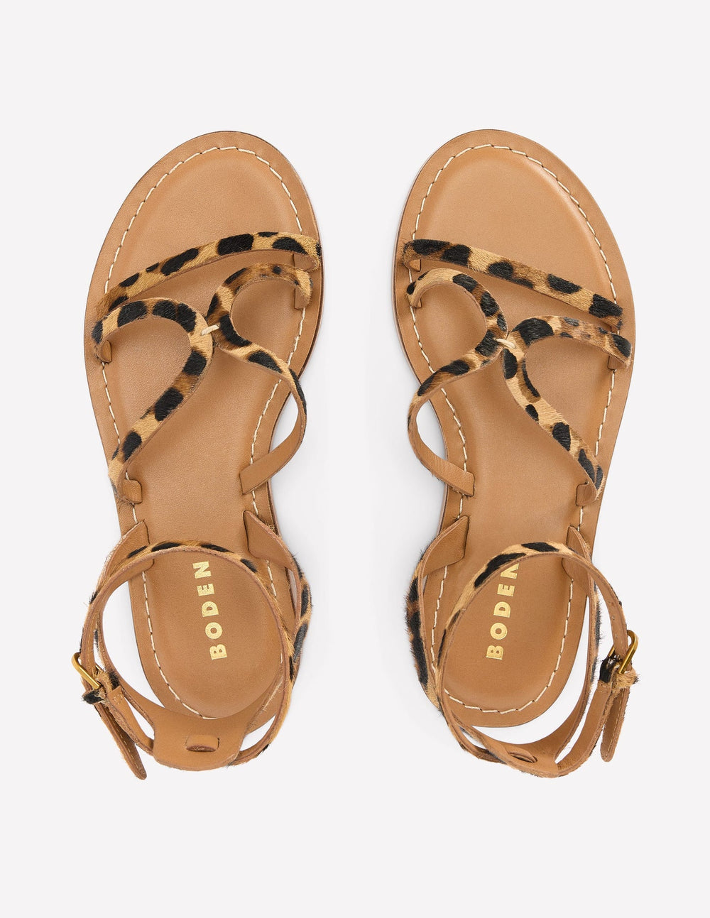 Casual Flat Sandal - Leopard