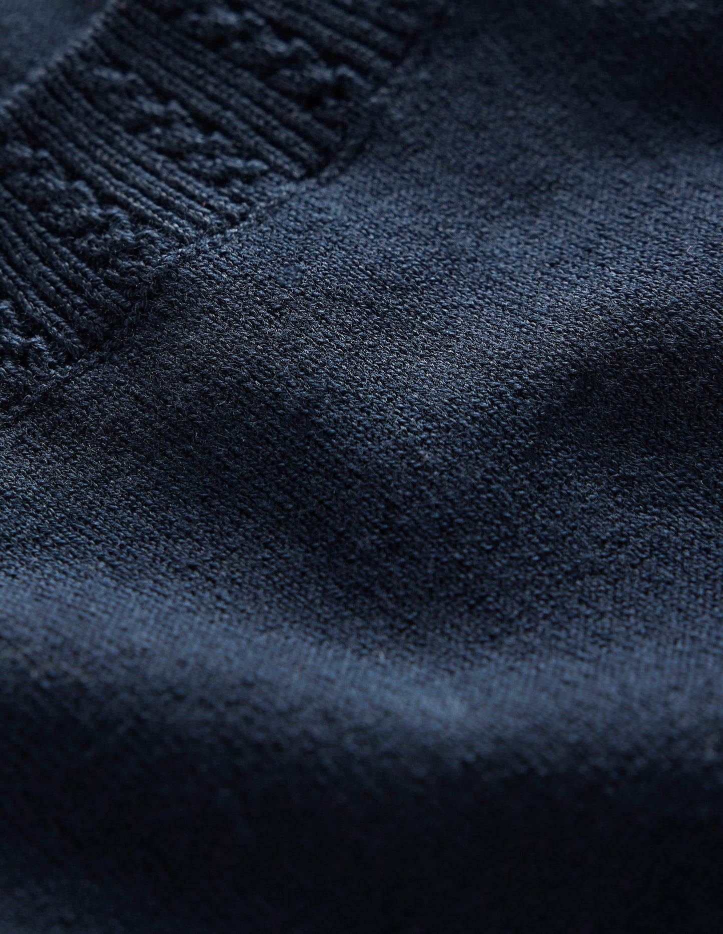Emilia Cotton Crew Neck Vest - Navy